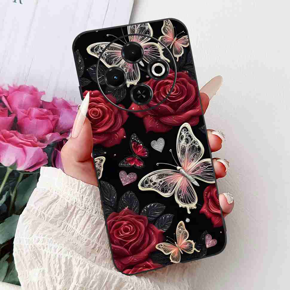 2024 For Tecno Spark 30C KL5 Phone Case For Tecno Spark 20C 30C Case Shockproof Cover Spark20C Cool Dargon Pattern