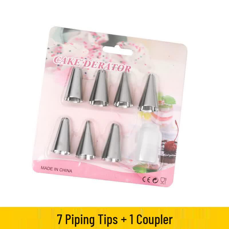Thickened Disposable Pastry Bag & Nozzle Set