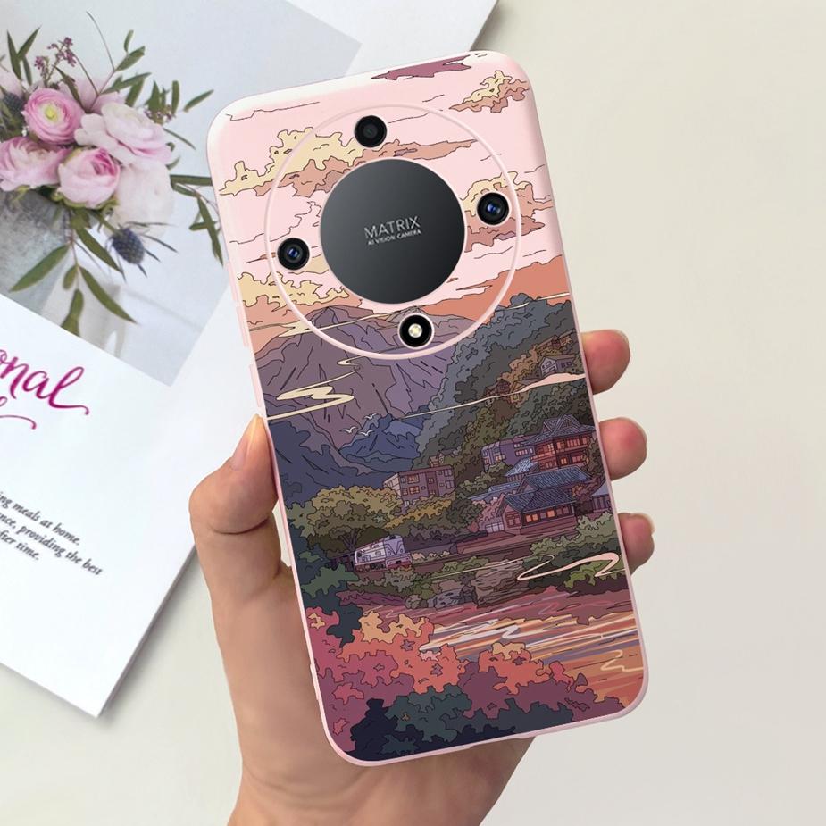 For Honor Magic 6 Lite Case Cute Fashion Candy Painted Cover Shockproof Phone Case For Honor Magic6 Lite 5G Fundas 6.78'' Bumper