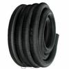 Universal 20M FT 3/8" Black Split Loom Wire Flexible Tubing Conduit Hose Car Aud