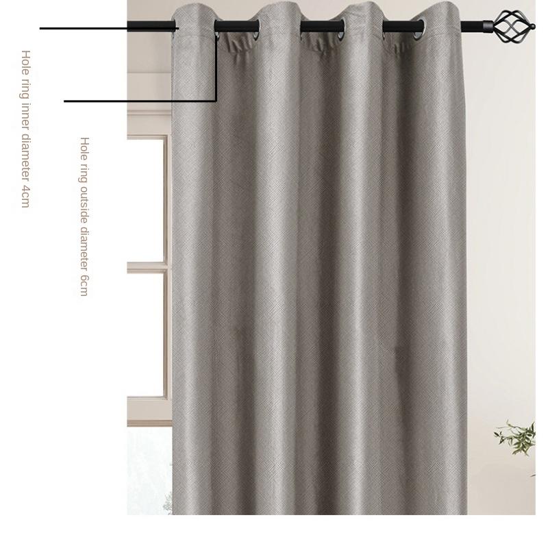 Grommet Blackout Curtains for Bedroom and Living Room - 2 Panels Set Thermal Insulated Room Darkening Curtains
