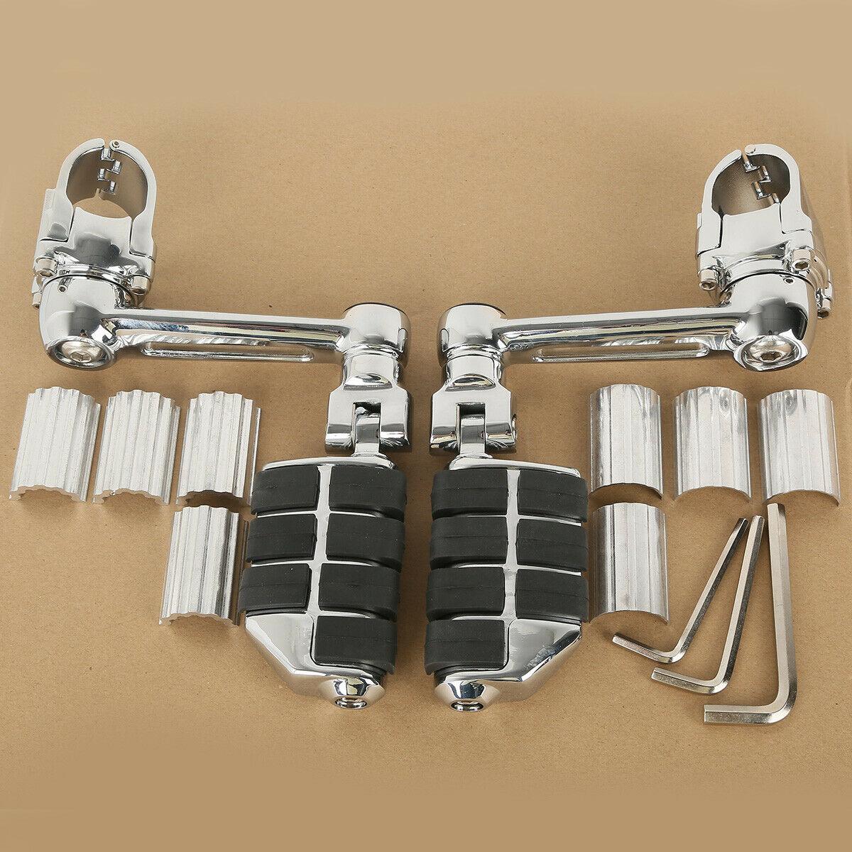 

Motorcycle Adjustable Foot Rest Foot Pegs For Honda Goldwing GL1800 22mm 30mm 35mm A Style