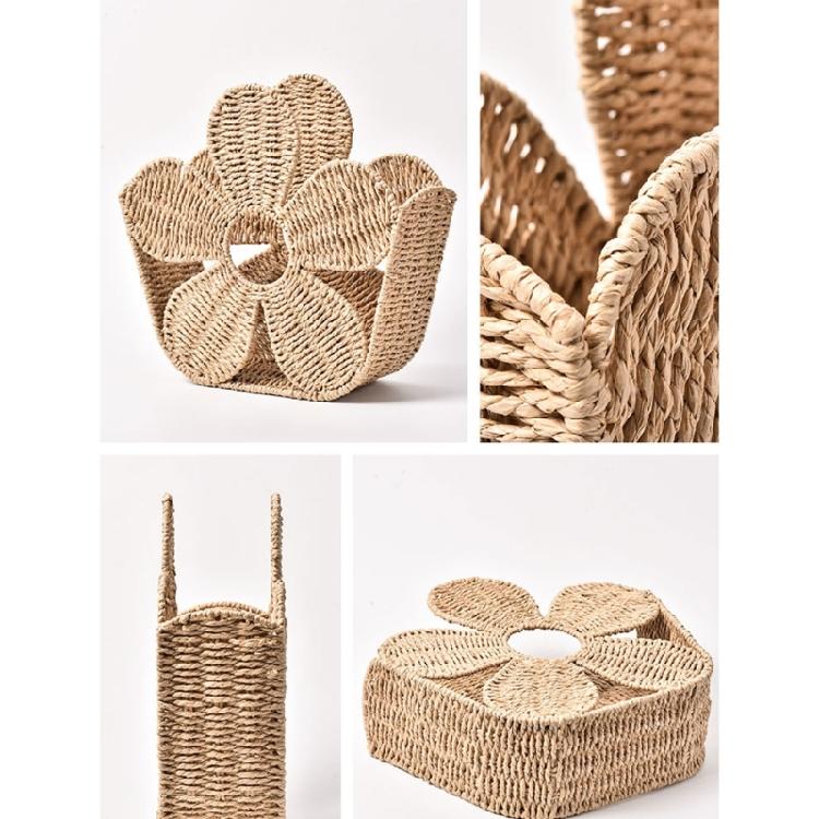 Contemporary Paper String Storage Tray Desktop Organizers For Books Journals And Mail Neat Home Organization Tool