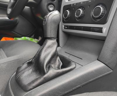 Leather Gearbox Cover for Skoda Octavia II A5 2010-2013