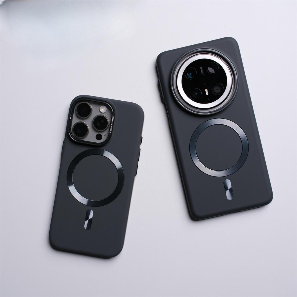 Huawei Mate70 Pro+ Ultra-thin CD Pattern Magnetic Frosted Phone Case