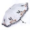Creative Lace Umbrella with Fluttering Butterflies, 70% Off Layers of Black Coating for Sun Protection and Uv Protection, Dual-Purpose Sunshade