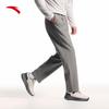 Anta Men's Water-Repellent Fleece-Lined Straight-Leg Athletic Pants