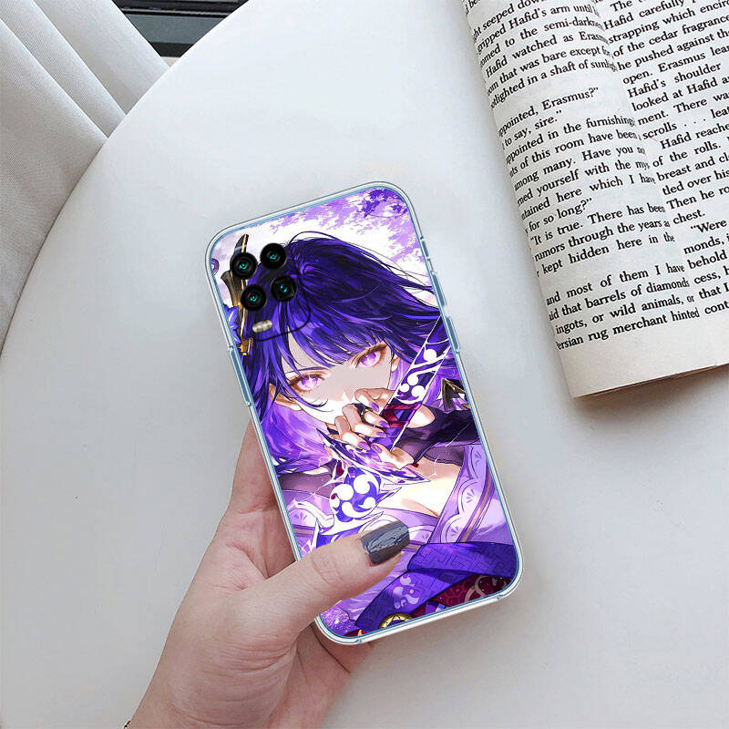MH64 Genshin Impact Case for Motorola E7 G6 G7 G8 G9 Plus Power Play G10 G20 G04 E30 E40 E22 E20 E13 E15 G22 G23 G05 G75 G35 G55