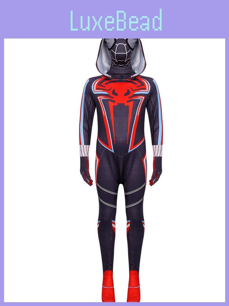 Costume Cosplay Halloween Venom Deadpool Tight Jumpsuit Fitting