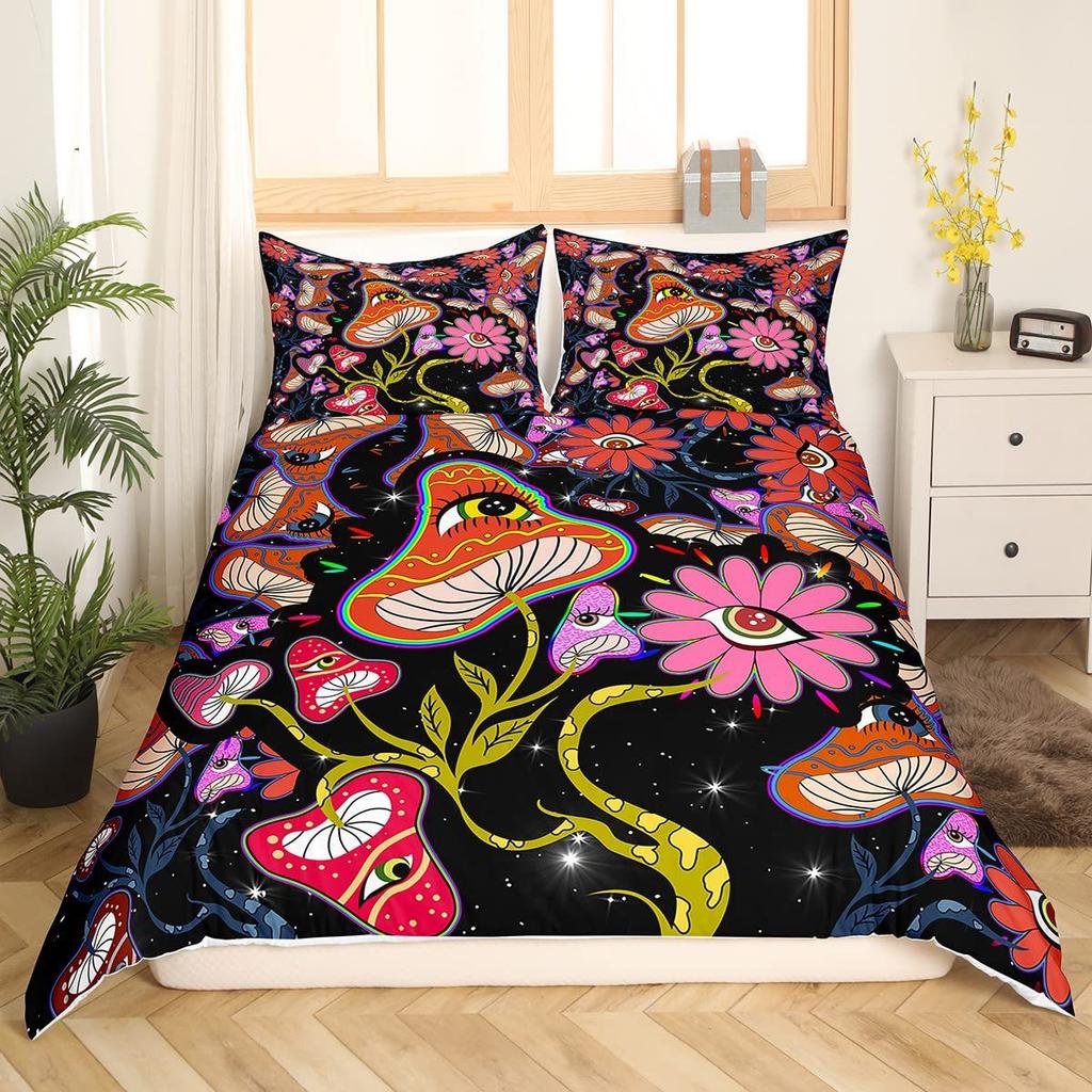 Spotted Pattern Down Comforter Set Bedding Set 3-piece Duvet Cover Set