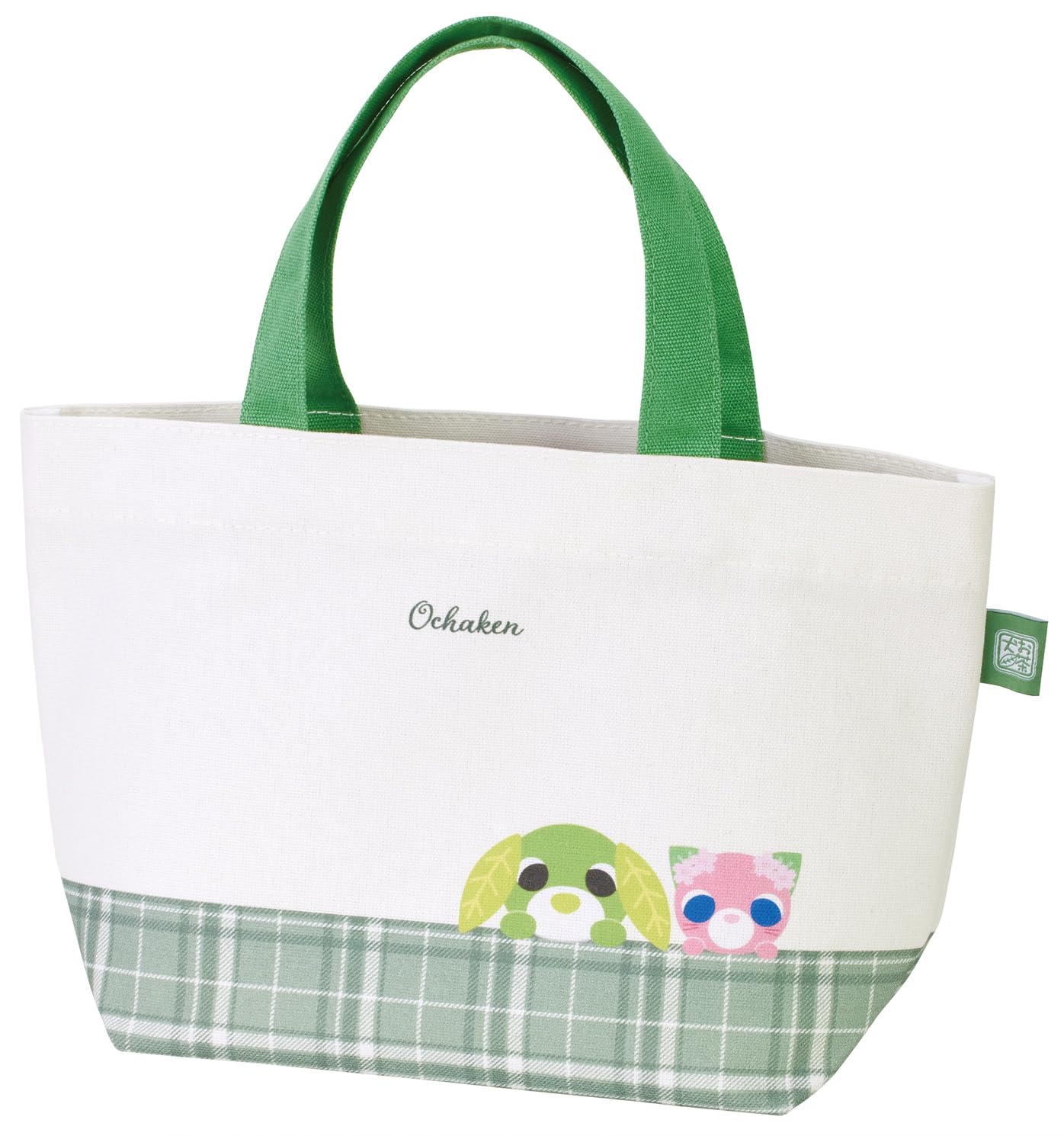 Skater Canvas Lunch Bag Tote Tea Dog Design Bag, YEB1N-A