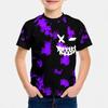 Cartoon Style Short Sleeved 3D Digital Printed Fashion T-shirt for Children Shirt