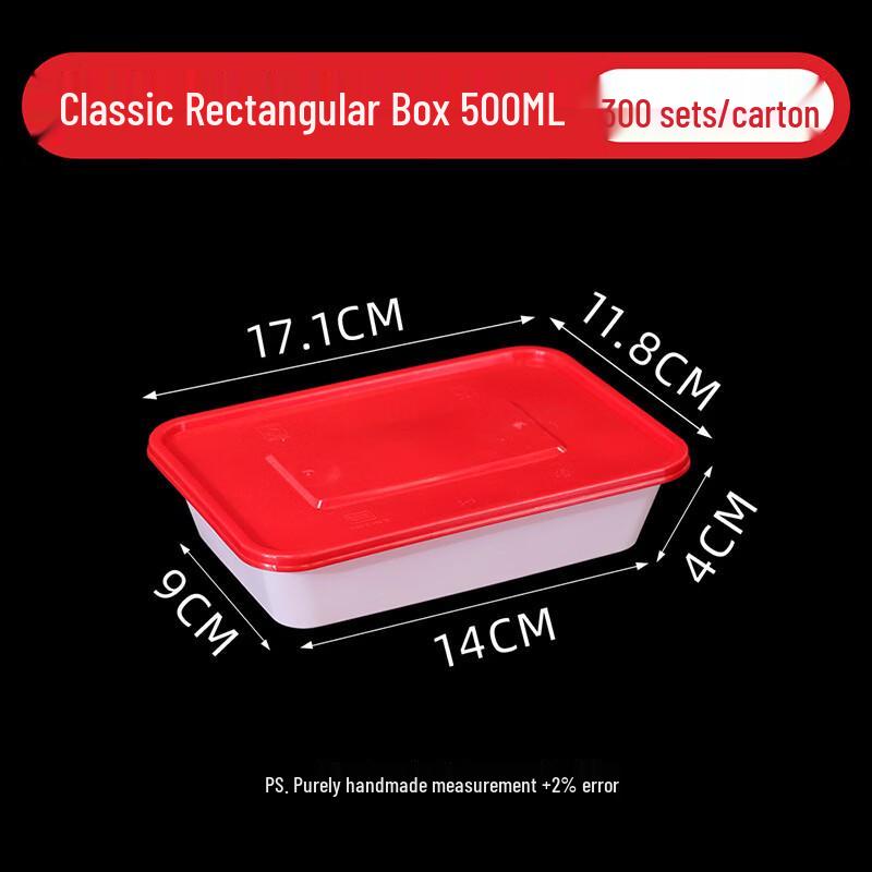 Disposable PP Plastic Food Containers with Lids