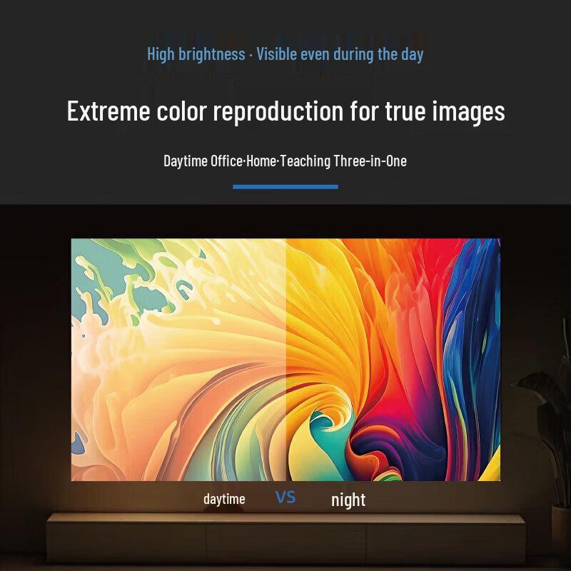 Kadenlan D435ST HD Short Throw DLP Laser Projector