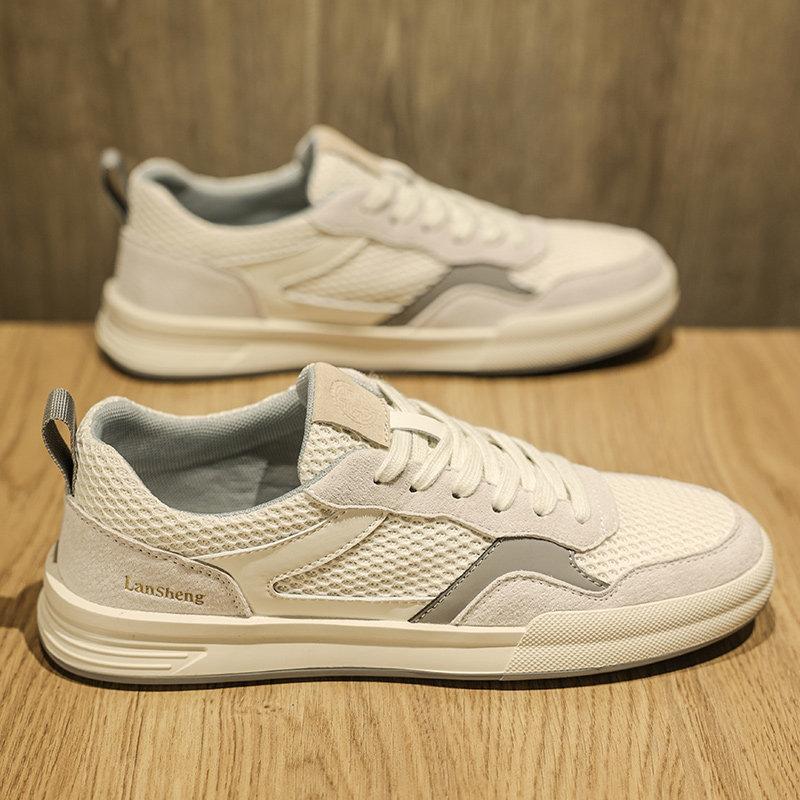 Men's shoes 2026 new summer breathable men's casual mesh soft baseplate shoes youth comfortable versatile shoes men's