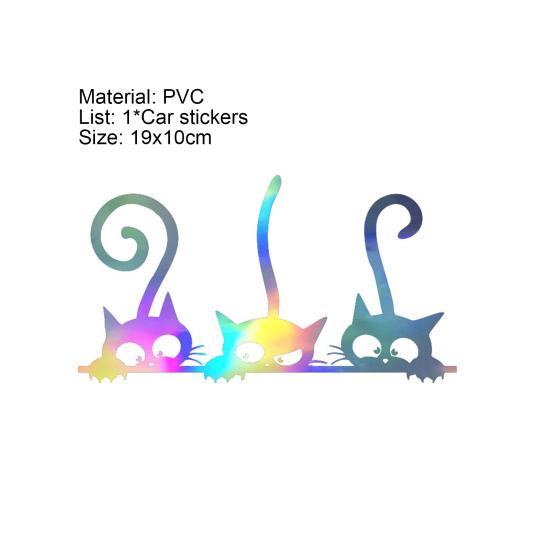 Cute Car Sticker Adorable Wide Use Good Visual Effect