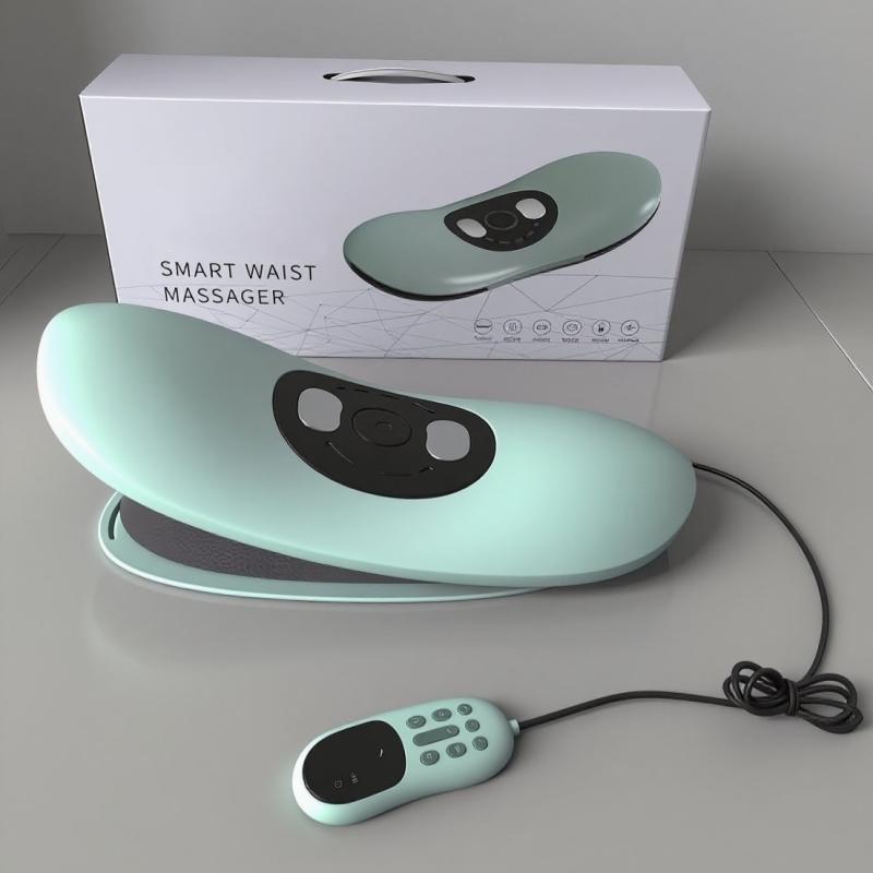 

Electric Lumbar Traction Device Massager with Heat Function & Adjustable Intensity,Electric Inflatable Back Stretcher Device