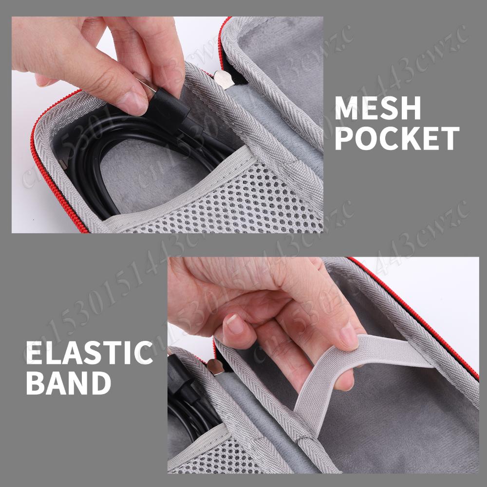 Protective Case for Anbernic RG35XX H/RG353M Hardshell Case Hard Carrying Case Anti-Scratch Shockproof Game Travel Storage Bag