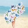 Microfiber Beach Towel Exquisite Prints Thin Quick Dry Absorbent Oversized Towel for Beach Swimming Camping Yoga Bath Sports