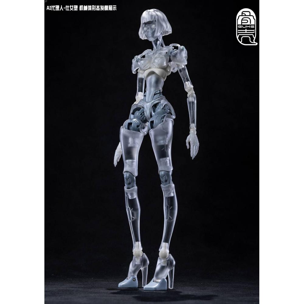 Null 1 12 Ai Agent mAiden Type C1 Transparent Ver. Movable Figure Body