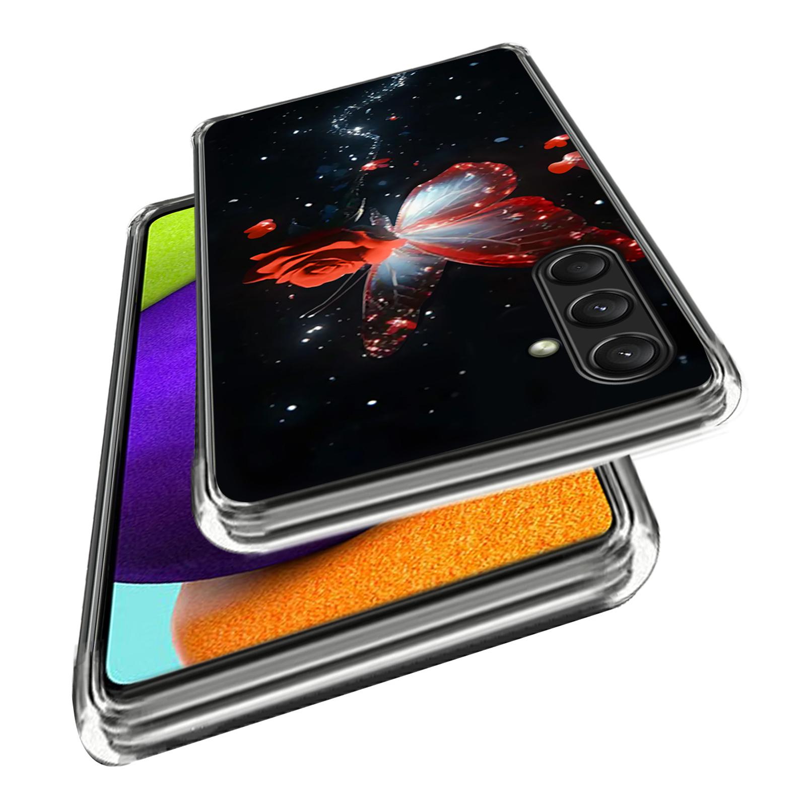 

For Samsung Galaxy A16 5G Case Pattern Printed Shockproof TPU Phone Cover White Puppy