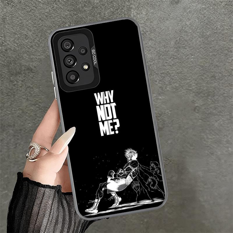 Hajime No Ippo Anime Shockproof Phone Case for Samsung A17 A16 A15 A14 A37 A57 A36 A56 A26 A35 A55 A25 A34 A54 A24 A13 A23 A33 A