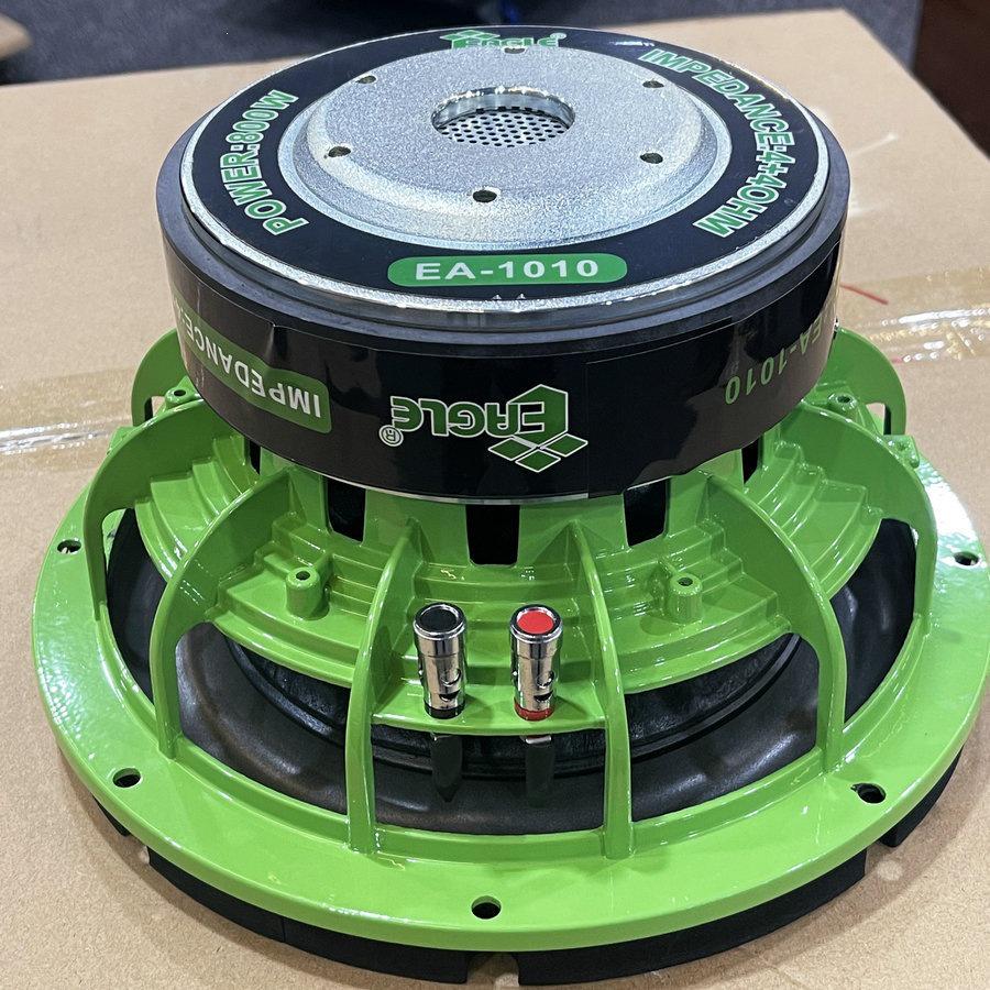 10-calowy subwoofer samochodowy: Podwójny magnes 170, Podwójna cewka drgająca 75, Domowa jednostka basowa