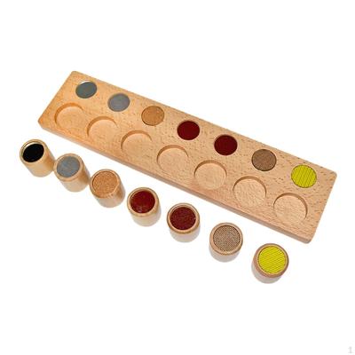 Montessori Rough Board Sensory Kindergarten Development Easy Use Preschool Educate Interactive