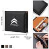 Für Citroen C3 C4 C5 C6 C-Quatre DS3 DS4 DS6 Zubehör Auto Führerschein Tasche Fahren Kreditkarte Dokumente Geldbörse Halter