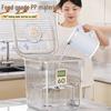 USAN HOME 60 Jin Transparent Rice Storage Bin