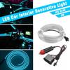 Universal LED Car Interior 6.6FT Decor Atmosphere Wire Strip Light Accessories