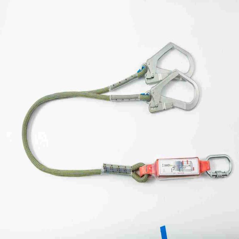 Industrial Safety Lanyard with Double Hooks