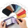 Women Men PU Leather Luggage Tag Privacy Protection Travel Bags Label Suitcase Identifier Baggage Name Address Holder