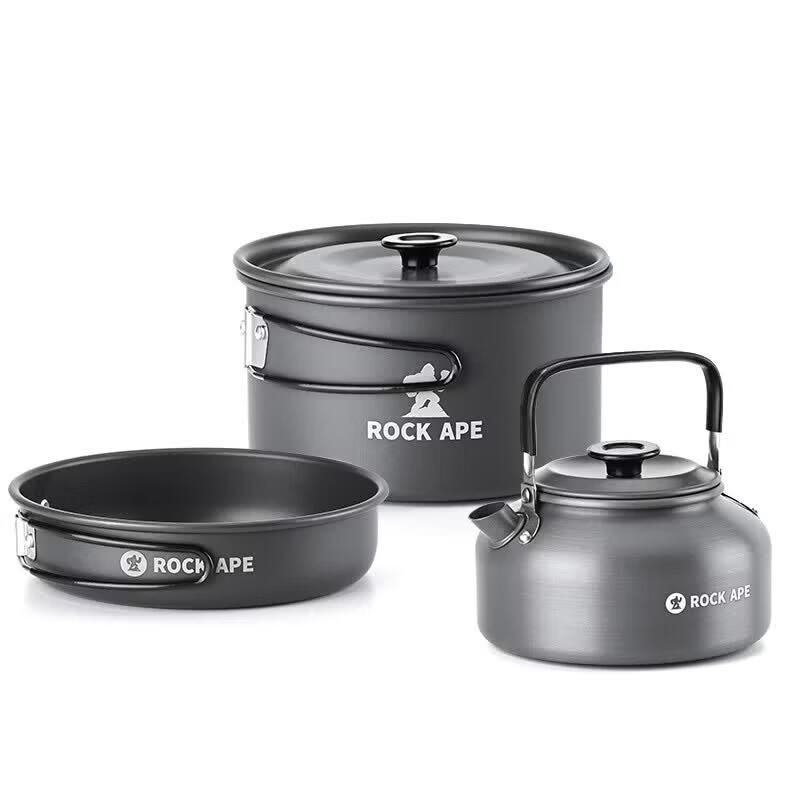 Rock Ape Portable Camping Cookware Set