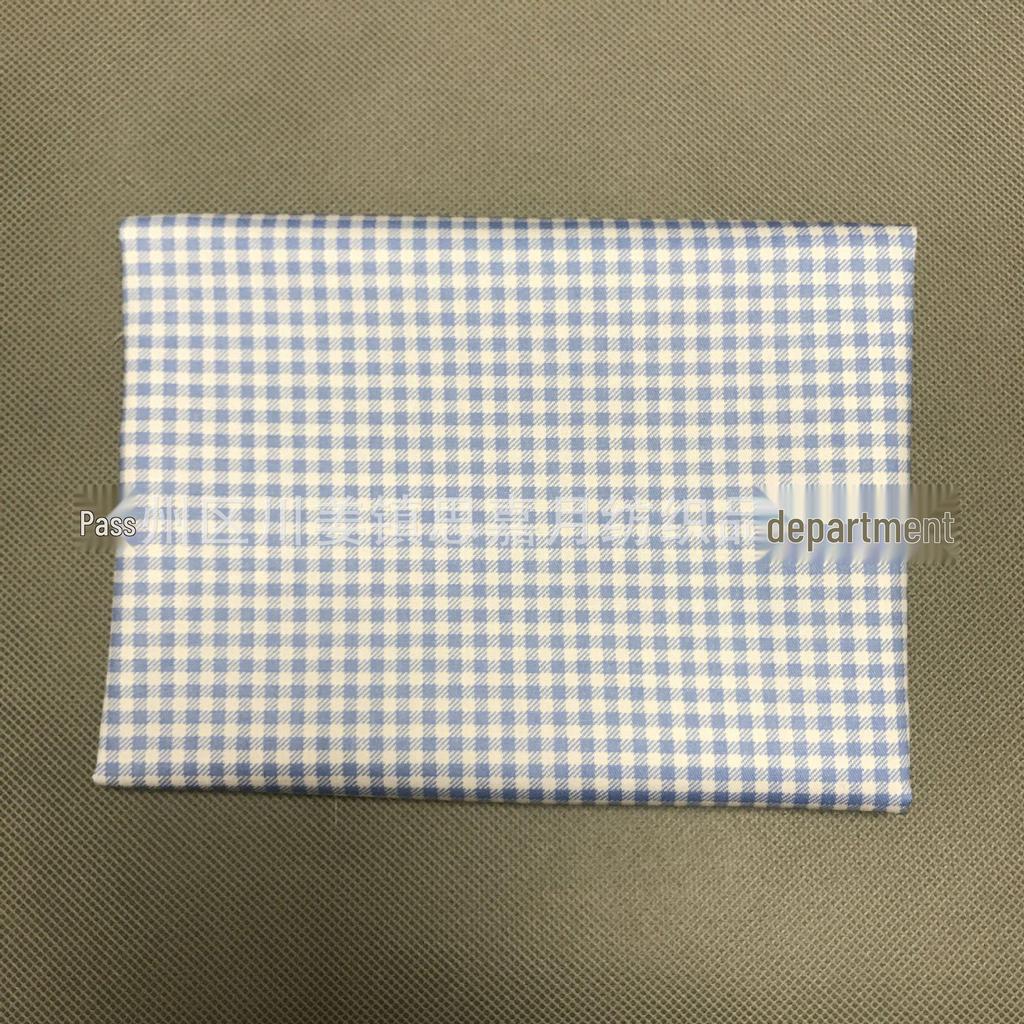 Chaoyang Checkered Twill Cotton Cartoon Fabric, 1.6m Wide, 0.3cm Thick, All-Cotton Bedding and Handmade Projects.