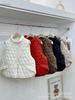 New Chinese buckle white duck down vest women's winter new fashion diamond stand-up collar solid color vest tide