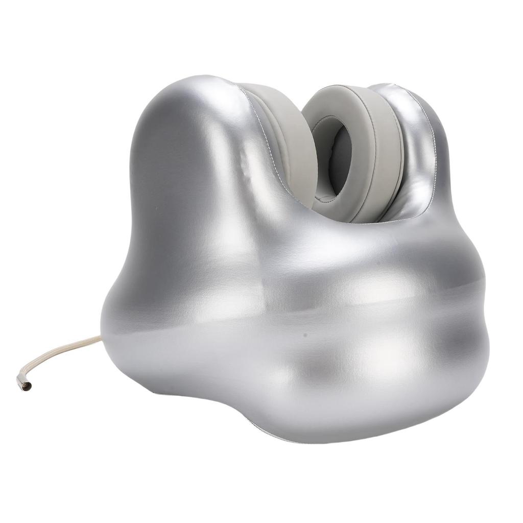 Travel Neck Pillow with Bluetooth 5.2 Headset U Shape Music Pillow with 2 Level Heating Detachable Magnetic Ear