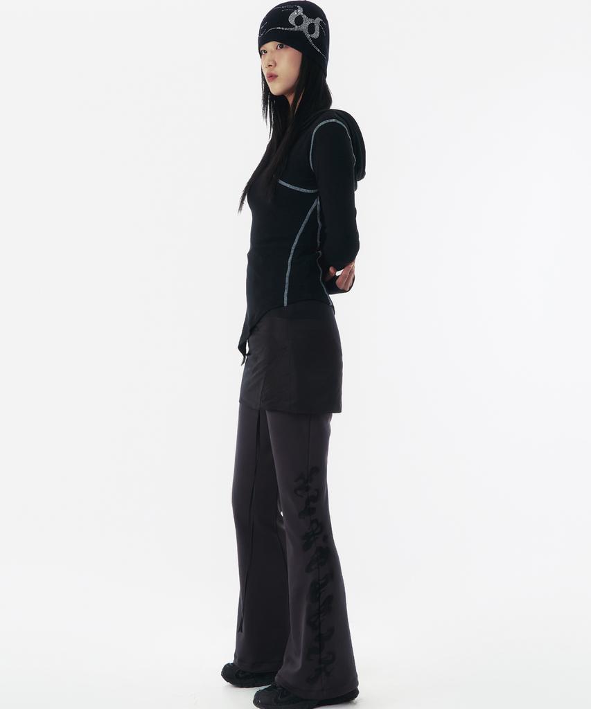 Myullib Bootcut Spray Pants/Charcoal