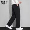 JEEP SPIRIT Herren Fleecegefütterte Straight Leg Freizeithose