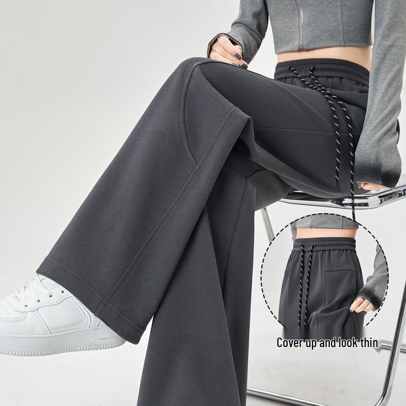 Damen Amerikanischer Stil Locker Weitbein Bananenhose