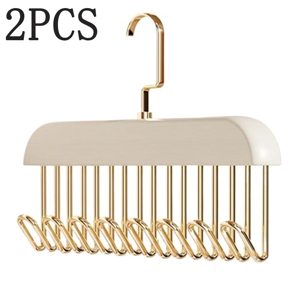 1/2/3pcsWooden New Multifunctional Hook Hanger Clothes Hanger Rack 8 Hooks Bag Hanger Wardrobre Organize Portable Home Apartment