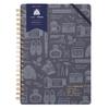 Kleid 2026 B6 Monthly Eric X Kleid Ring December Diary, Navy, 8605-05 (Starts 2025)
