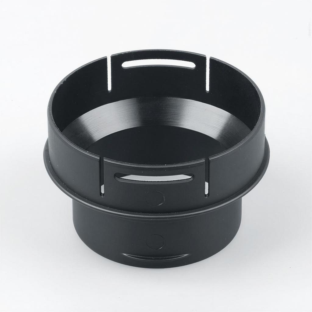 90mm to 75mm Diesel Heater Duct Adapter with Slotted Connector