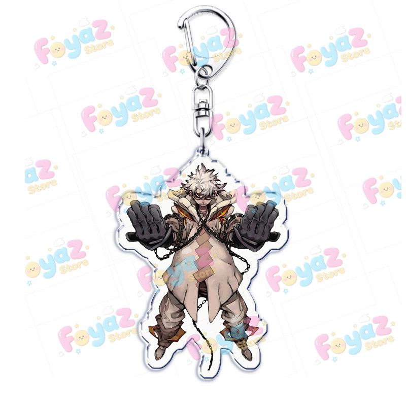 

Enjin Riyo Rudo Zanka Gachiakuta Keychain Accessories Bag Anime Keyrings Jewelry Manga Fans Gifts