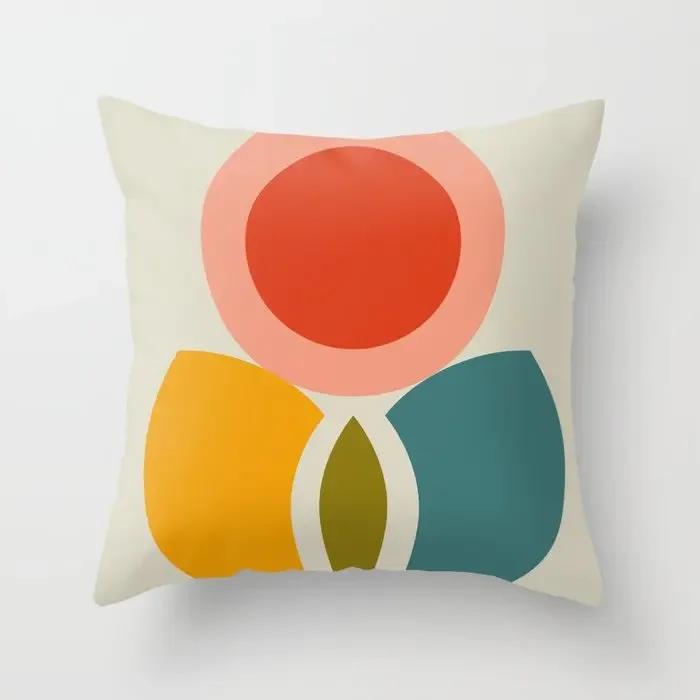 Bedroom Living Room Decoration Home Decor Abstract Pattern  Sofa Cushion Cover