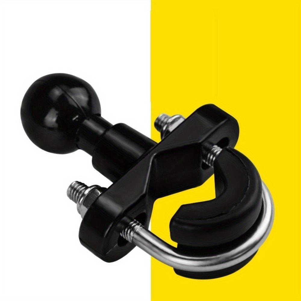 Motorcycle Fine Tube Ball Head Rearview Mirror Fixed Ball Head Mobile Phone Stand Handlebar U-lock Handlebar Modified Parts