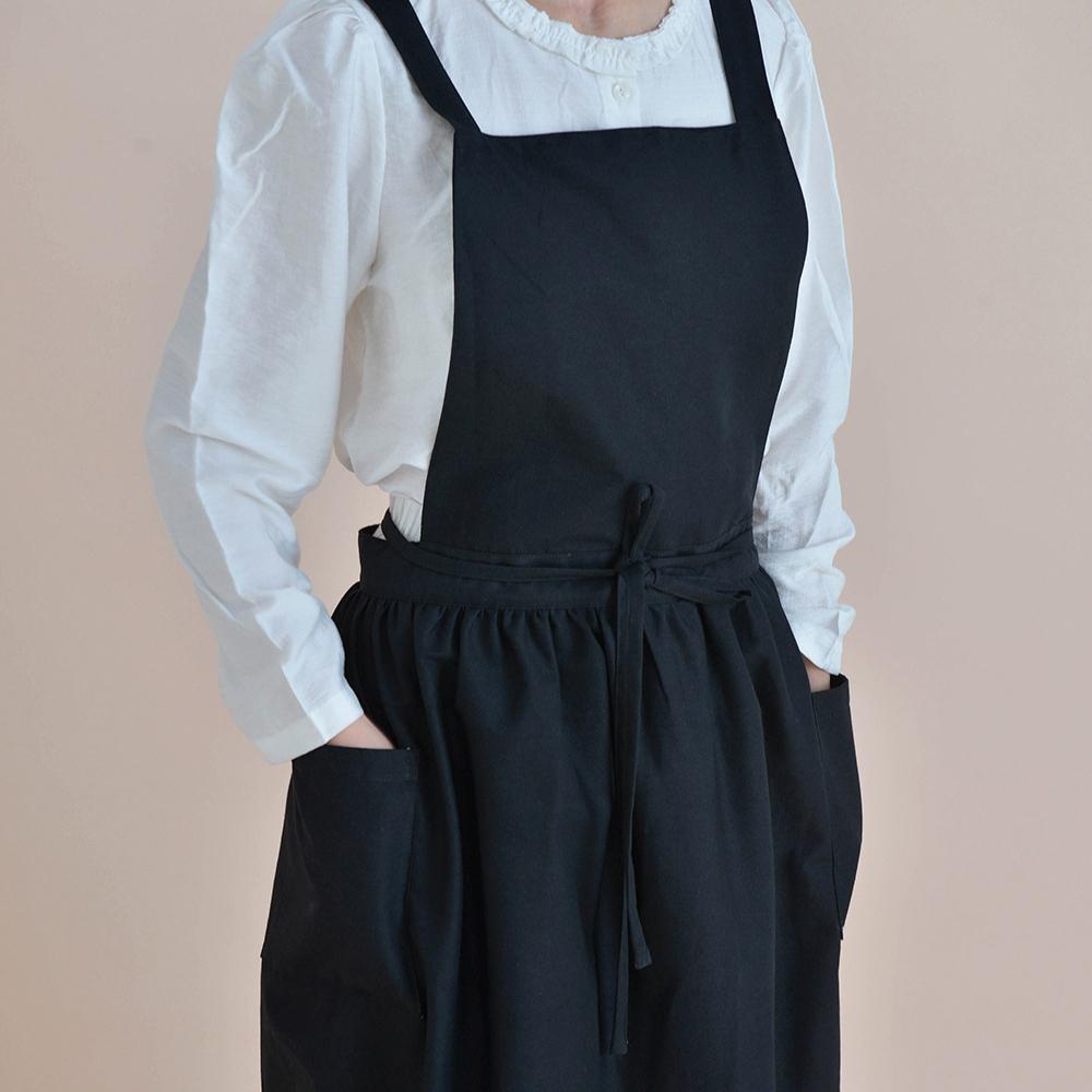 Waterproof Restaurant Stylish Design ApronFlorist Apron Cotton Gardening Coffee Shops Kitchen Apron for Baking Cooking  BBQ & Grill Cleaning