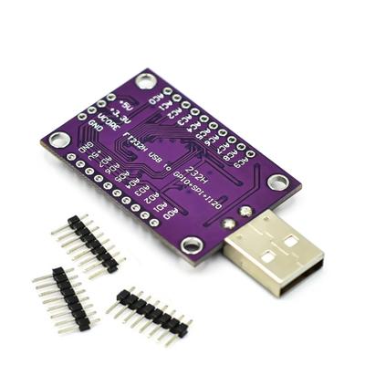Flexible USB2.0 To I2C Link Board Low Power Usage USB To UART/FIFO SPI/I2C Module For Electronic Development Tasks