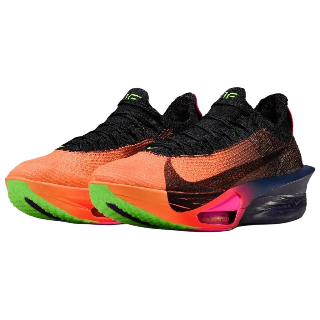 Nike Pánské tenisky Air Zoom Alphafly 3 Glam Orange Pulse Fialová-Dynasty Elektricky zelená Černá IO9573-800
