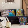 B-Bubble G-Guppies Pillow Covers Cartoon Sofa Decorative Home Double-sided Printing Short Plush Cute Cushion Cover